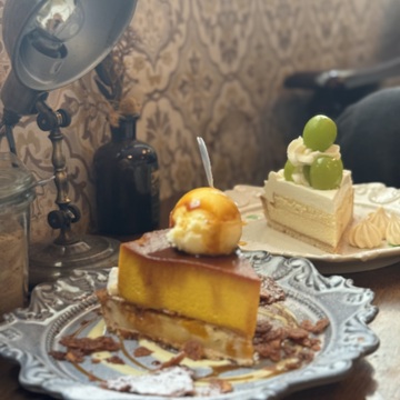 秋のZARAコーデで神戸元町レトロカフェへ♪