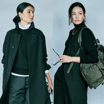 【ブラックのワントーンコーデ3選】異素材ミックスや白使いで抜け感を演出し、軽やかに