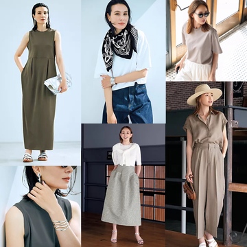 【50代 ファッション】センスが華やぐ！大人の夏ファッションアイテムが勢揃い【おすすめの服＆小物人気売れ筋ランキングTOP10】