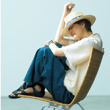 【50代からのファッション新名品】エルメスの「パナマハット」