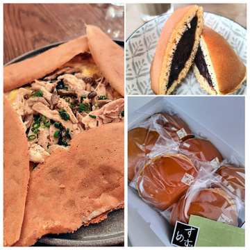 ふんわり夏の装いで💖池袋の“ガレット”&幻”どら焼き”