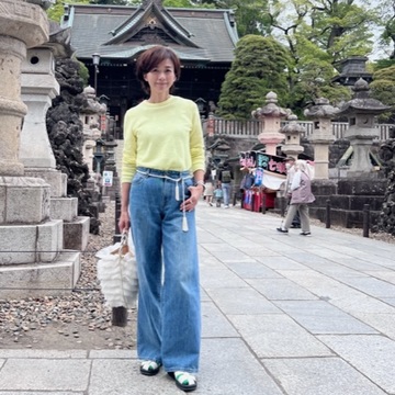 ロンハーマンの爽やかトップスで『おひとりさま』ドライブ