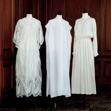 【50代がいま欲しい！最新白ジャーナル】着映え効果の高い「白いワンピース」3選