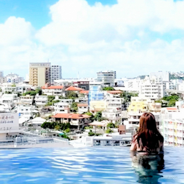 【さかぽんの夏休み🌴】旅する帽子♡と沖縄旅☆①