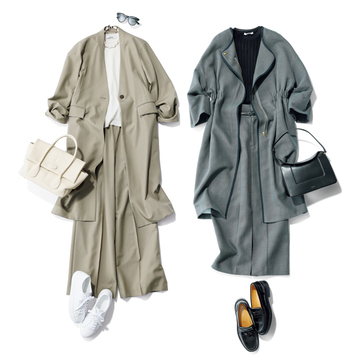 【新・セットアップの着映え力】コートとの合わせでリュクス度アップ