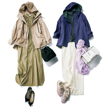 【春の薄軽スポーティアウター】甘辛のバランスを取り入れて軽快な雰囲気&ソフトなムードに