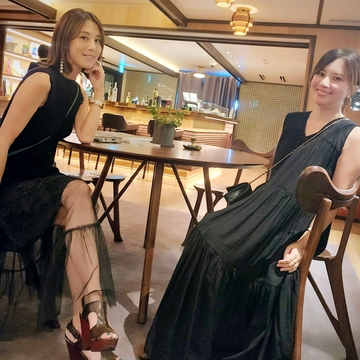 まだ暑い秋！黒ワンピースで青山ランチ