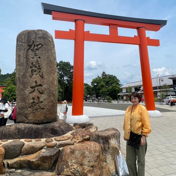 ビタミンカラーのブラウスで初フェス @京都・上賀茂神社