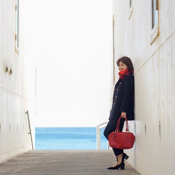 赤小物を身につけて♪