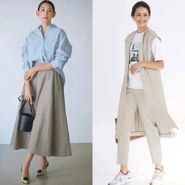 【気温26度の服装】日中の気温が26度の時の最適な服装は？50代におすすめのジレやシャツを合わせたコーディネート6選