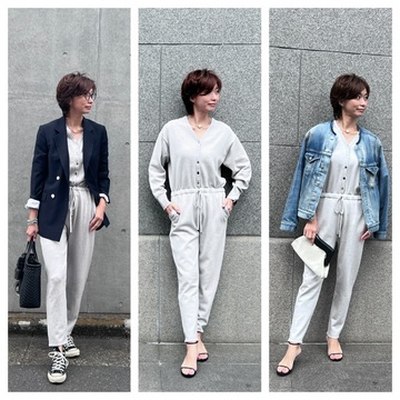 エブールで見つけたリラクシーなオールインワン