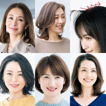 今、人気の白髪をぼかして“生かす”ヘアカラーって？【50代髪型人気ランキングTOP10】