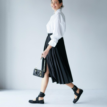 【“ほぼフラット靴”なら裏切らない！】ディオールの進化系バレエシューズ