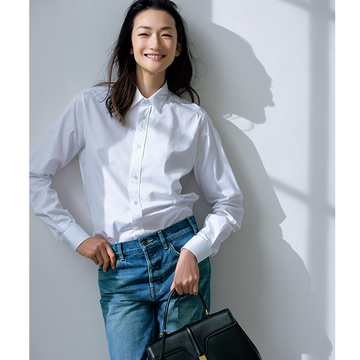 【旬と永遠を両立するシンプルモード】冨永愛が着こなす、人気スタイリスト青木貴子セレクトの名品　五選