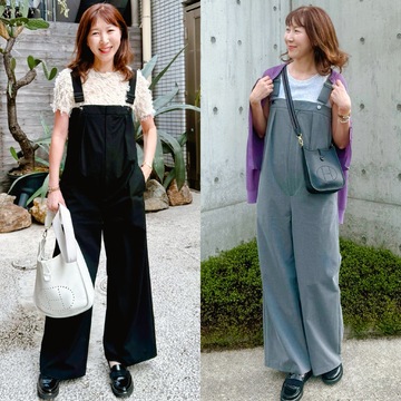 ２色買いして大活躍♡ GUサロペットパンツ