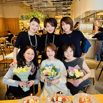 麻布台ヒルズで新年会&サプライズBDお祝い🥰