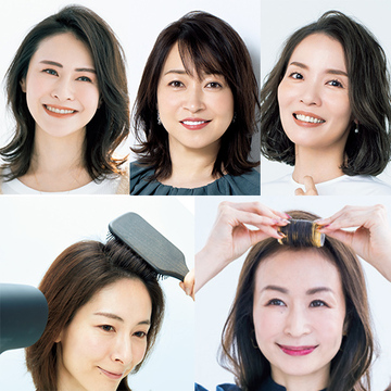 時間がないときは“カーラー”を使ってふんわりと！朝のながらヘアスタイリング術【50代髪型人気ランキングTOP10】