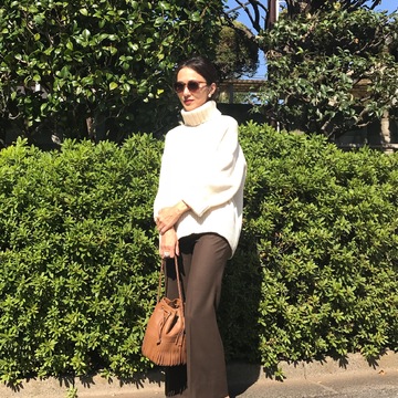 コーデのアクセントにレオパード柄を♪