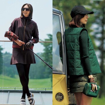 【女友だちとのゴルフコーデ5選】いつものコーデの延長で私らしく。40代・50代にこそ似合う上品でエレガントなゴルフウェア