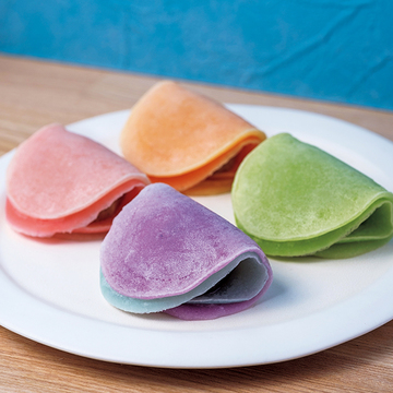 カラフルな色合いで目にも楽しい！御室和菓子 いと達「包み餅」【京菓子でお茶時間】