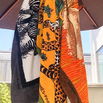 エルメス ビーチタオルの思い出