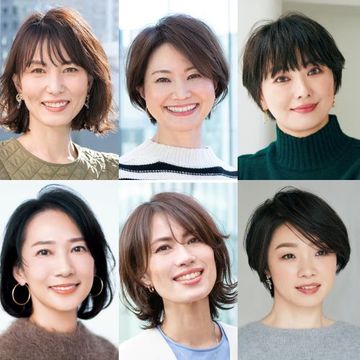 若く見える！今どきボブ＆ショートヘア【50代髪型人気ランキングTOP10】