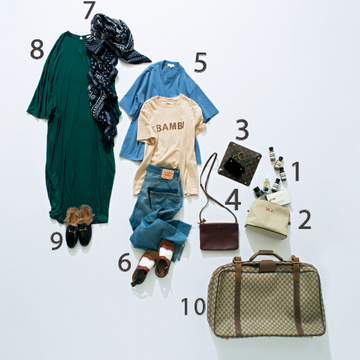 “さし色ジュエリー”を重ねて、ハワイへファッションロケの旅【スーツケースの中身】