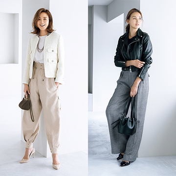 【この秋買うべきアイテムでつくるコーデ5選】ワードローブを生かしながら“大人のおしゃれ”を鮮度高く引き立てる