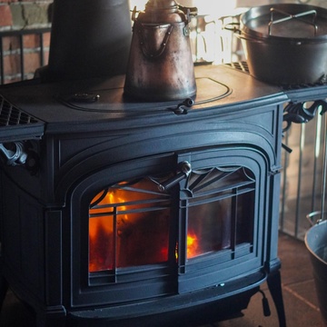 薪ストーブでX’mas クッキング