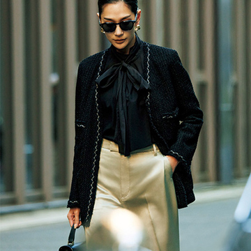 華やかさだけでなくハンサムさもプラス！「オーヴィル」のノーカラージャケット【NEOエグゼスタイル】