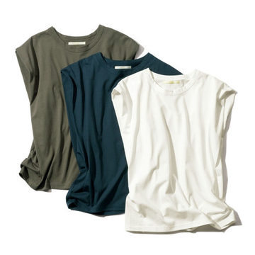 薄着の季節も安心！「E by éclat」の細見えカットソー