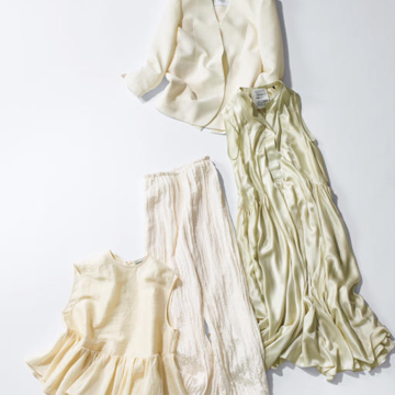 【50代がいま欲しい！最新白ジャーナル】光を受けて輝く！つややかな白アイテム4選