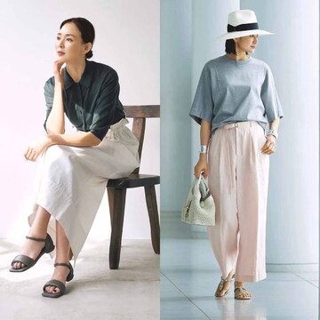 スポーティなワンツーコーデからほのかな渋みのあるグレーTシャツまで【50代の1週間コーデ】