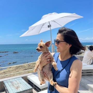 わんこと夏のお出かけin葉山