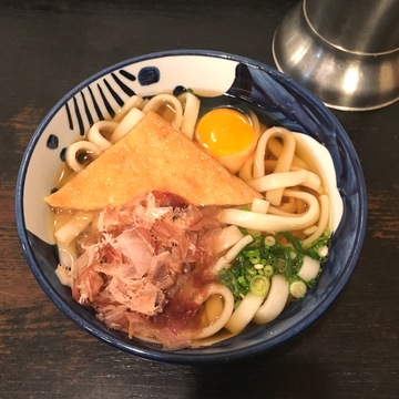 東京・上野で食べるお手軽きしめん。