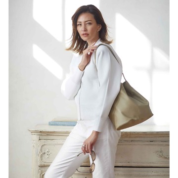 サボテン由来の本格エコレザー「SABOTEN」オーバルトートバッグ