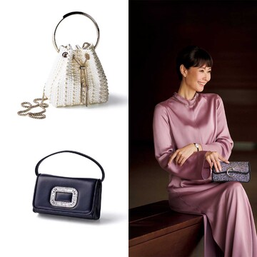 【観劇のための「品格バッグ」7選】コーディネートの仕上げにふさわしい！そのきらめきが、非日常を彩る