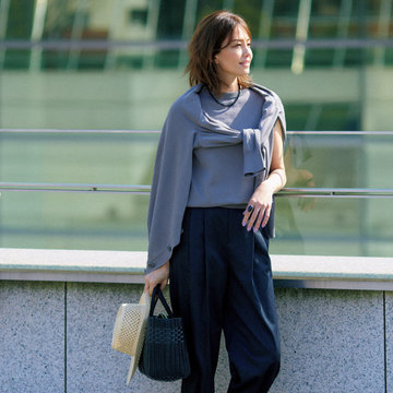 バランスよく美脚見え！ノークのすそベルト付きパンツが優秀【すそが特徴の絶品パンツ】