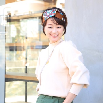 ZARAのふんわりバニラミルク色ニット♡