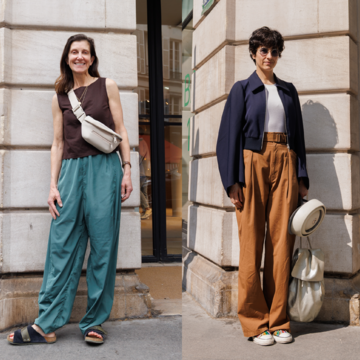 50代のおしゃれを活性化する、カラーパンツに注目！【パリ・ミラノマダムのおしゃれSNAP 2025夏vol.6】