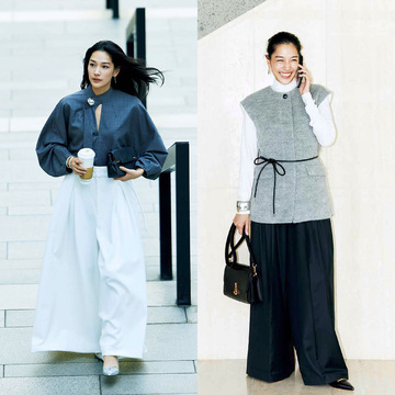 【働く日のグレーコーデ5選】秋は知的なグレーをトレンドアイテムでアップデート！優しさと鮮度で魅力を高めて