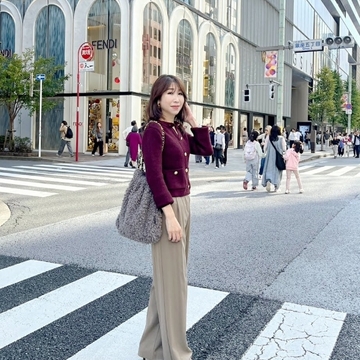 ZARAで見つけた万能ショートカーディガンで休日の銀座へ♪