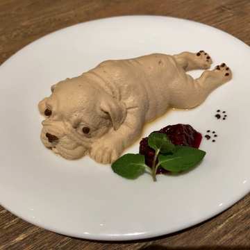 リアルなわんちゃん　可愛いけど食べれな～い　楽しいうれしい女子会でした