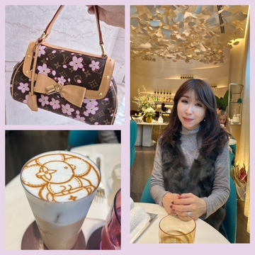 復刻♪｢LOUIS VUITTON×村上隆｣桜のバッグ＆ヴィトンカフェ🌸