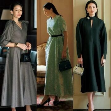 上品な華やかさとスタイル映え！40代50代が「素敵ね、と褒められる」ワンピーススタイル