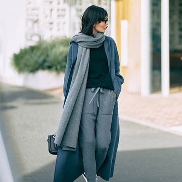 腰張り体型をカムフラージュ！大人気ブランド「スローン」からスウェットパンツが登場