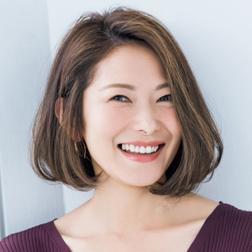 うねり毛にも自然な立体感を生むダイヤ形重めボブヘア【50代髪型・ヘアスタイル】