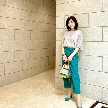 ５月号特集　ベージュＴ！着てみました