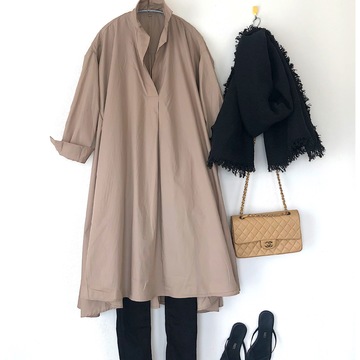 ベージュコーデで出掛けたい