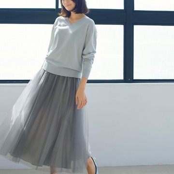 約3000枚の大ヒットを記録！「E by éclat」の大人チュールスカートは買って間違いなし